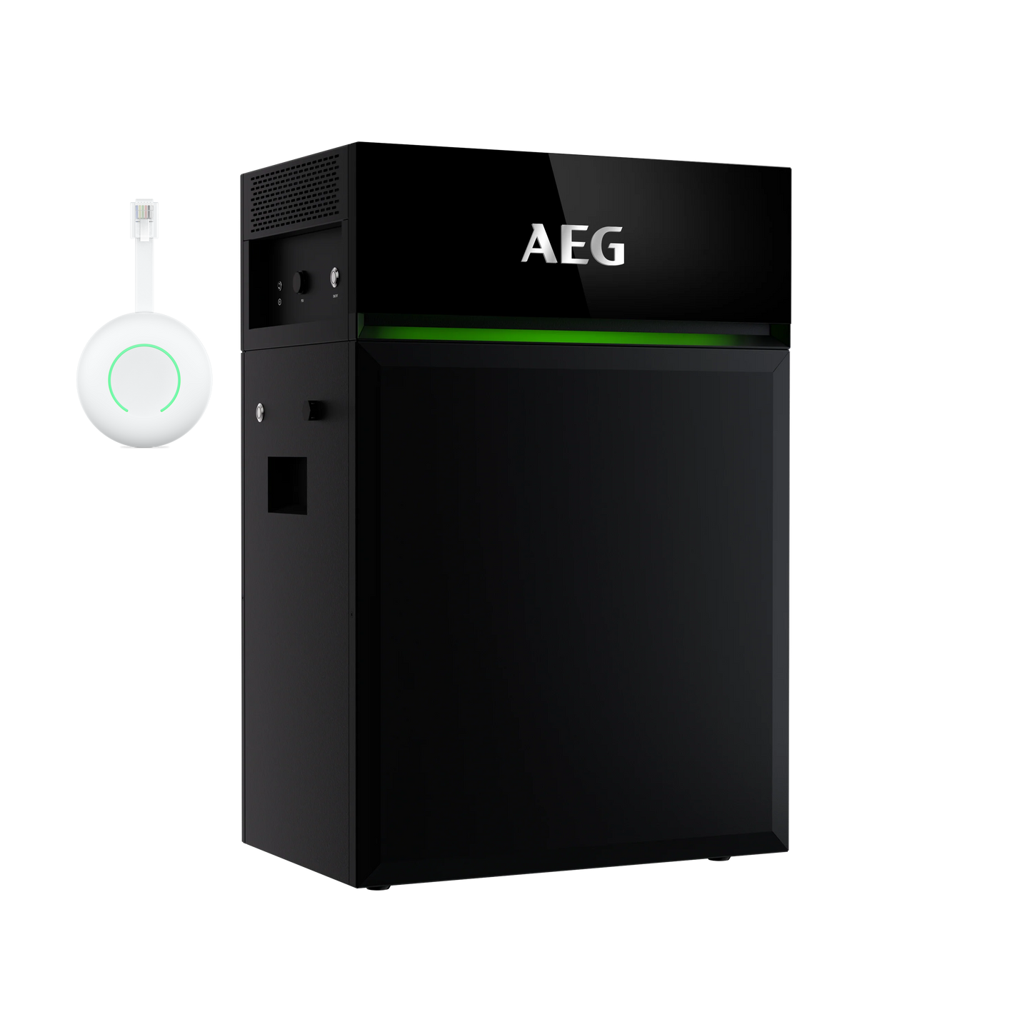 AEG Solarcube plug-in battery 4.8 kWh | smart plug-and-play home battery | AboutWatt 