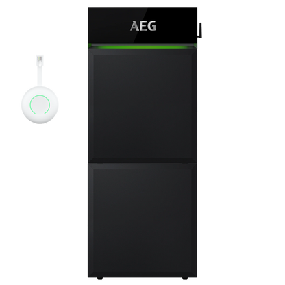 AEG Solarcube plug-in battery 4.8 kWh | smart plug-and-play home battery | AboutWatt 