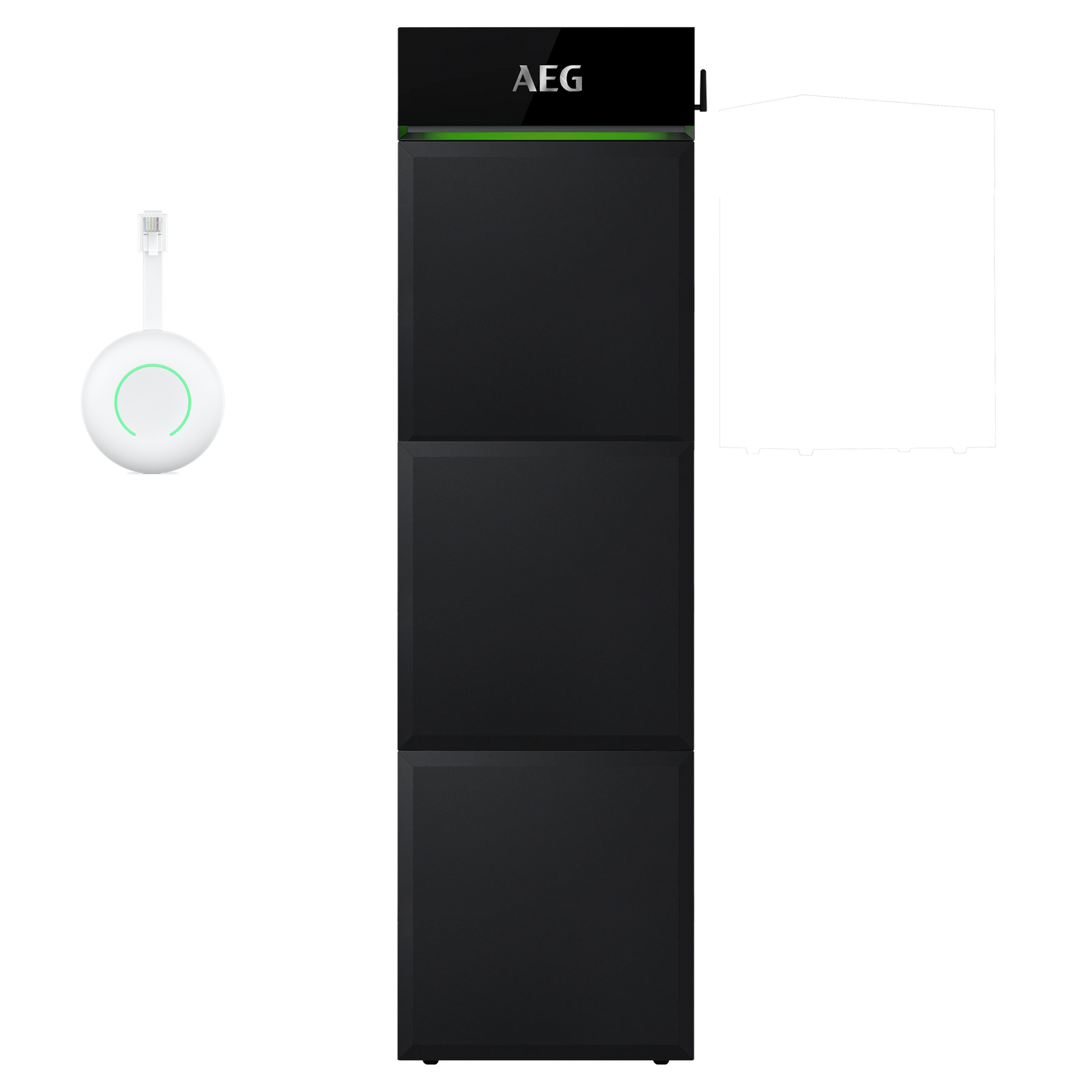 AEG Solarcube plug-in battery 4.8 kWh | smart plug-and-play home battery | AboutWatt 