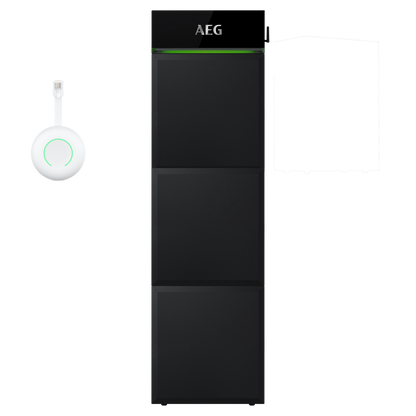 AEG Solarcube plug-in battery 4.8 kWh | smart plug-and-play home battery | AboutWatt 