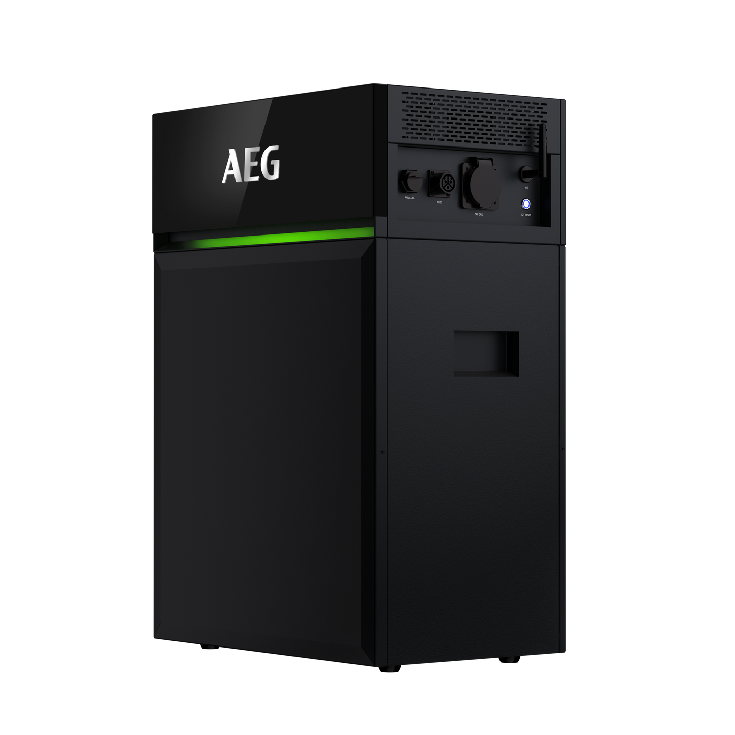 AEG Solarcube Plug-in-Batterie 4,8 kWh | Intelligente Plug-and-Play-Heimbatterie | AboutWatt 