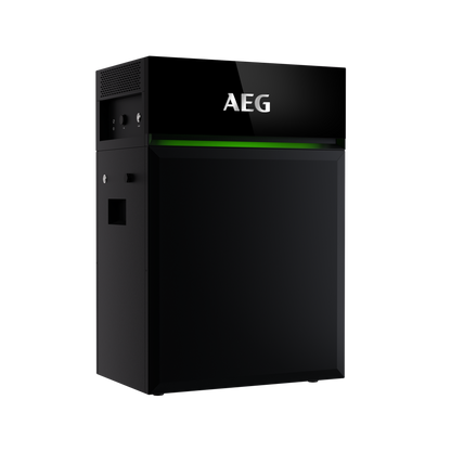AEG Solarcube Plug-in-Batterie 4,8 kWh | Intelligente Plug-and-Play-Heimbatterie | AboutWatt 