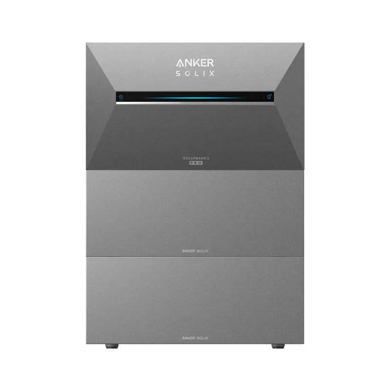 Anker Solix plug-in thuisbatterij | Solarbank 3 Pro + 2x BP2700 Expansion batterij, 8.1 kWh opslag incl. P1 meter