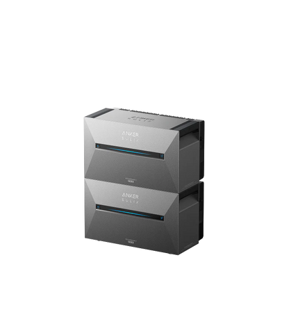 Anker Solix thuisbatterij | 2x Solarbank 3 Pro + 2x BP2700 Expansion batterij, 10.8 kWh opslag + Powerdock + 11 kW EV-lader