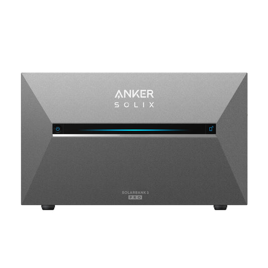 Anker Solix plug-in thuisbatterij | Solarbank 3 Pro + BP2700 Expansion batterij, 5.4 kWh opslag incl. P1 meter