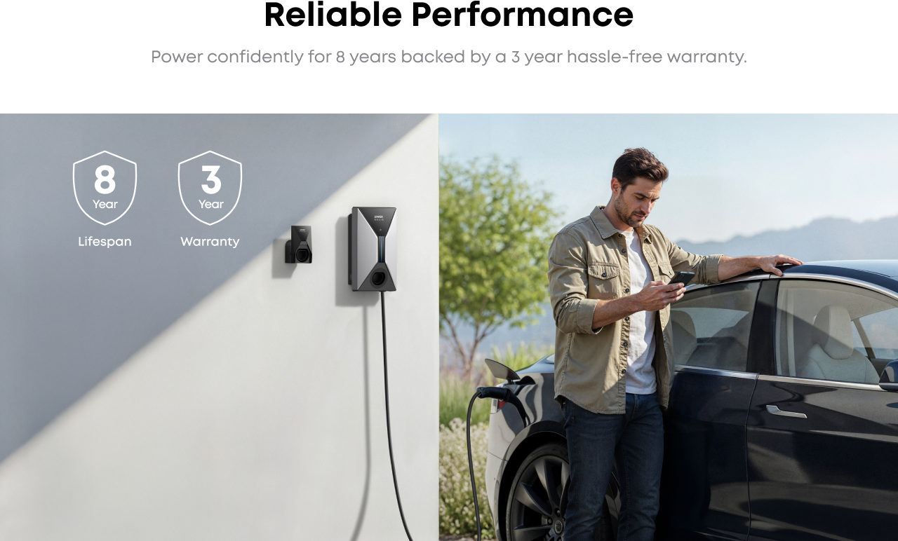 Anker Solix EV charger 11KW - Cable - 5M