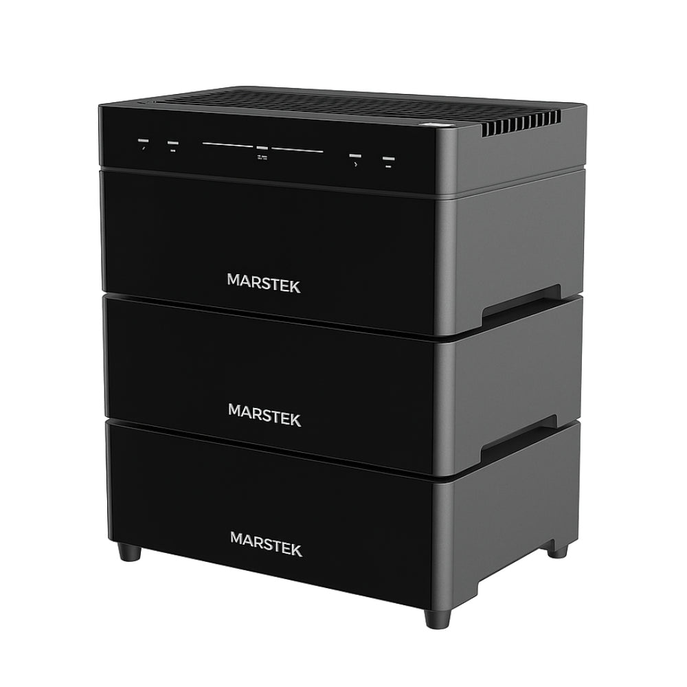 Marstek Plug-in thuisbatterij | Venus A Master + 2x Venus A uitbreidingsbatterij | 6.36 kWh opslag incl. P1 meter