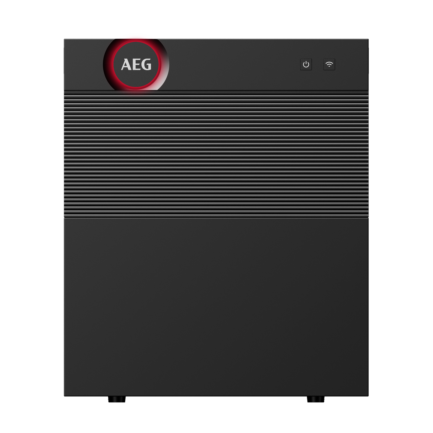 AEG Solarcube Pro thuisbatterij 6 kWh - vooraanzicht met AEG-logo en statusindicatie