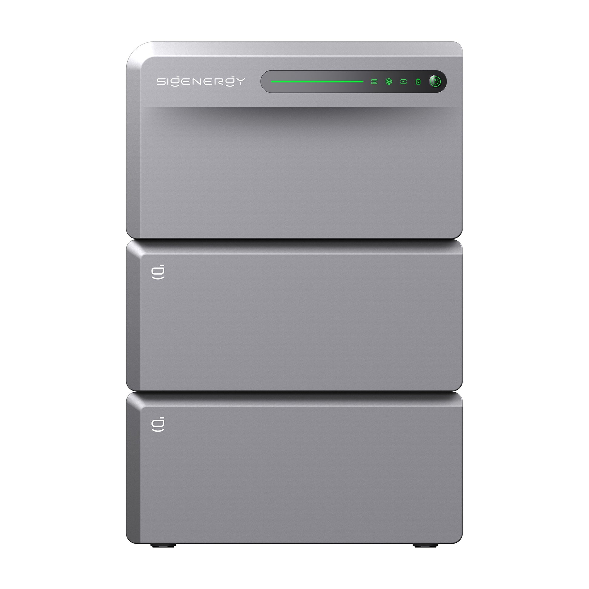 Sigenergy SigenMate 2700 Ultra set van 8,1 kWh - vooraanzicht met twee batterijmodules