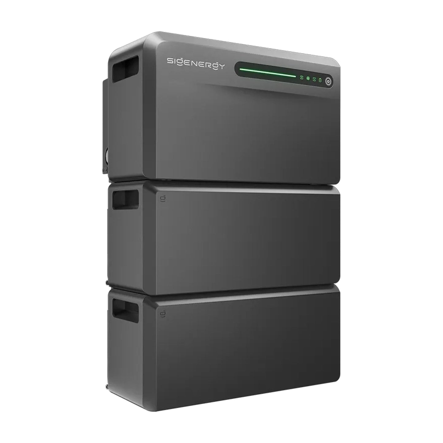 Sigenergy SigenMate 2700 Ultra 8,1 kWh set in zwart - schuin vooraanzicht